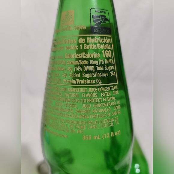 2 Swirl Squirt Soda Pop Bottle 12 Fl Oz Quitased Hecho Made in Mexico - Picture 8 of 9